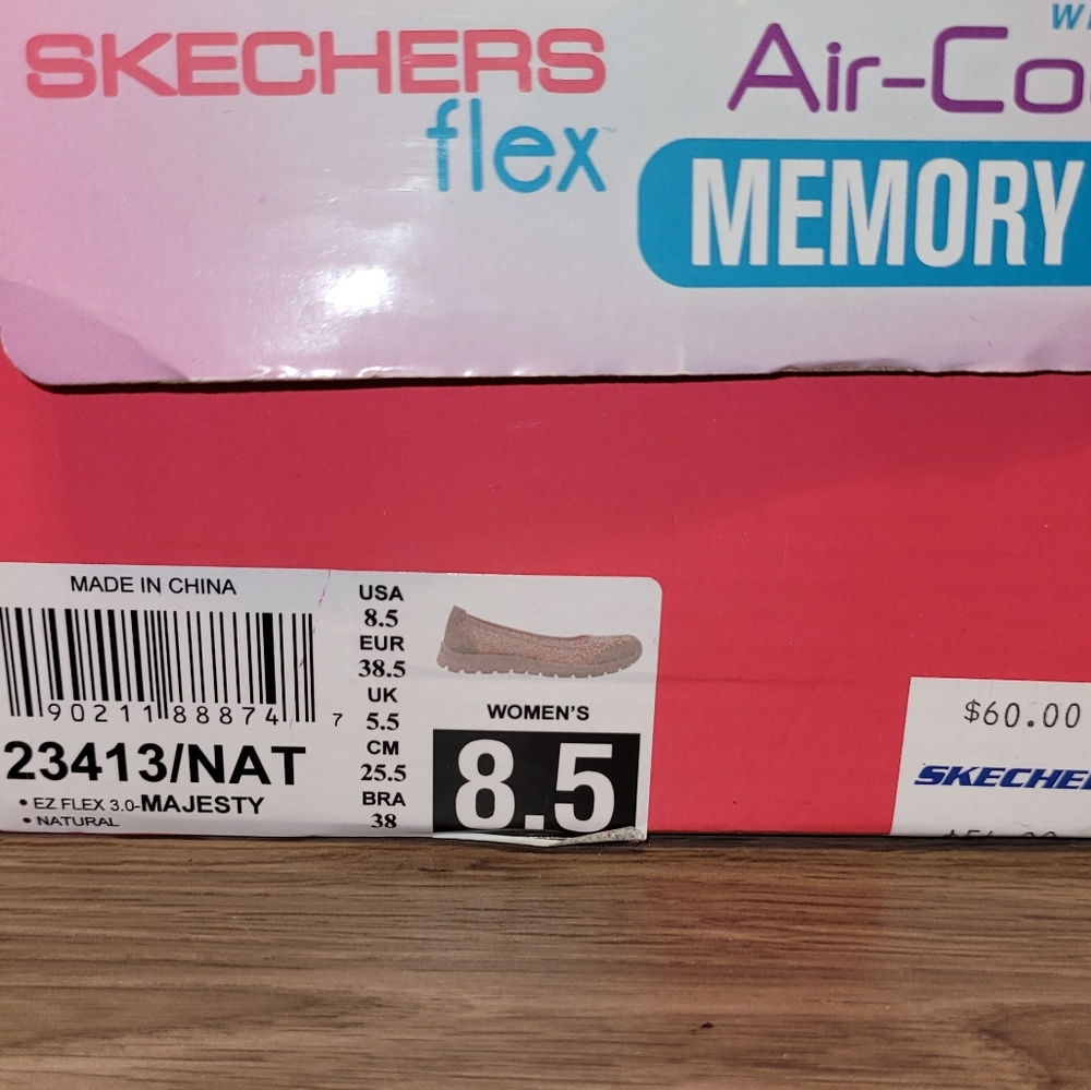 Sketcher natural flats